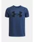 Fantovska majica s kratkimi rokavi UNDER ARMOUR UA TECH BIG LOGO SS 1363283-498 MODRA