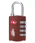 Zaklepanje CABINZERO TSA Travel Lock RDEČA SANGRIJA