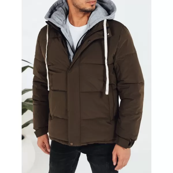  Moška jakna DSTREET TX5102 RJAVA 