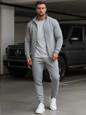 Moški komplet DSTREET AX0732 SVETLO SIVA