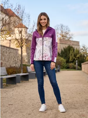 Ženska vrhunska softshell jakna ALTISPORT VOJ/ALW008JACK01 BORDO