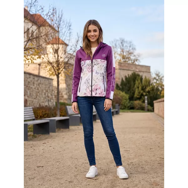  Ženska vrhunska softshell jakna ALTISPORT VOJ/ALW008JACK01 BORDO 