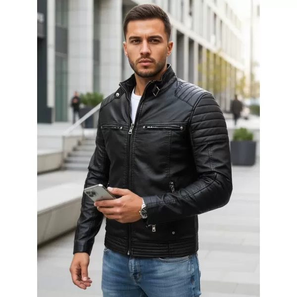  Moška jakna DSTREET TX3265 ČRNA 