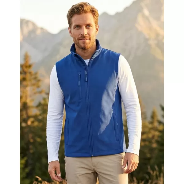  Moški softshell telovnik ALTISPORT NoPrint NP/ALM865 KRALJEVSKO MODRA 