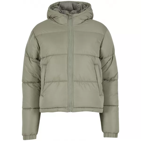  Ženska jakna URBAN CLASSICS TB7587 BLEDA OLJČNA 