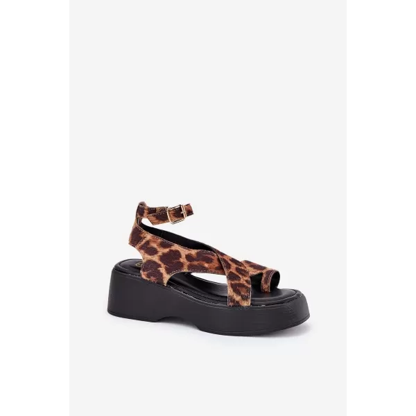  Ženske sandale BOTO TENZORUS 36260 LEOPARD 