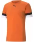 Moška funkcionalna majica PUMA TEAMRISE JERSEY 704932-08 ZLATI MAK/ČRNO/BELO