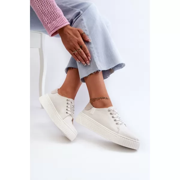  Ženske superge BIG STAR NN276001 WHITE Big Star Shoes 
