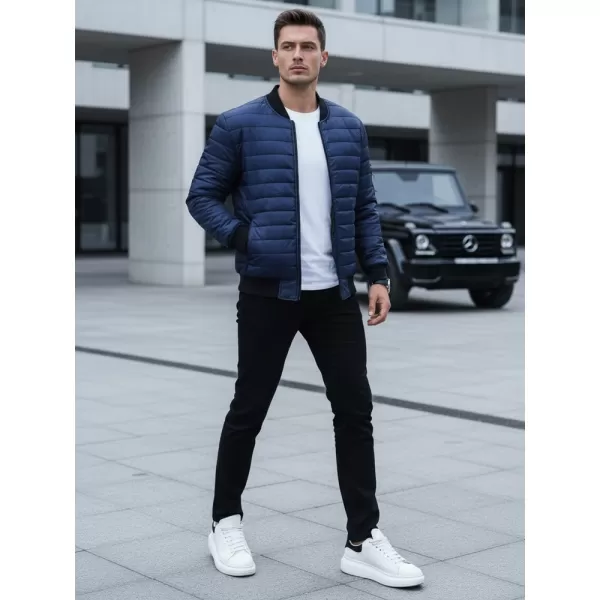  Moška jakna DSTREET TX4419 TEMNO MODRA 