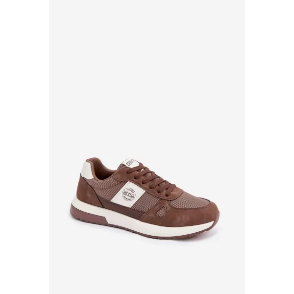  Moške superge BIG STAR TT174353 BROWN/BEIGE Big Star Shoes 