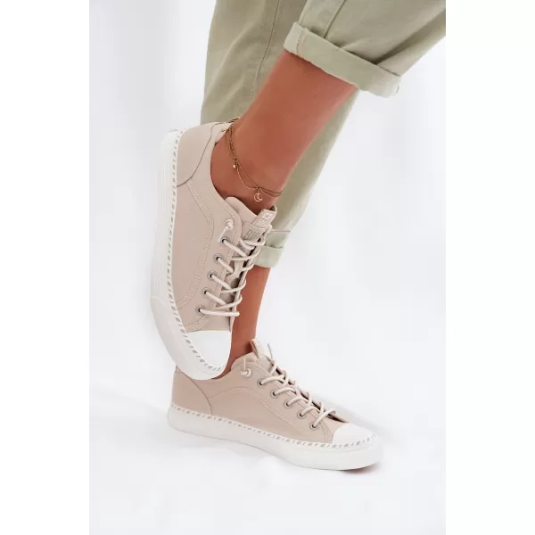  Ženske superge BIG STAR TT274387 BEIGE Big Star Shoes 