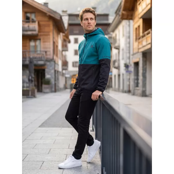  Moška vrhunska softshell jakna ALTISPORT VOJ/ALM051JACK01 KEROZIN/ČRNA 