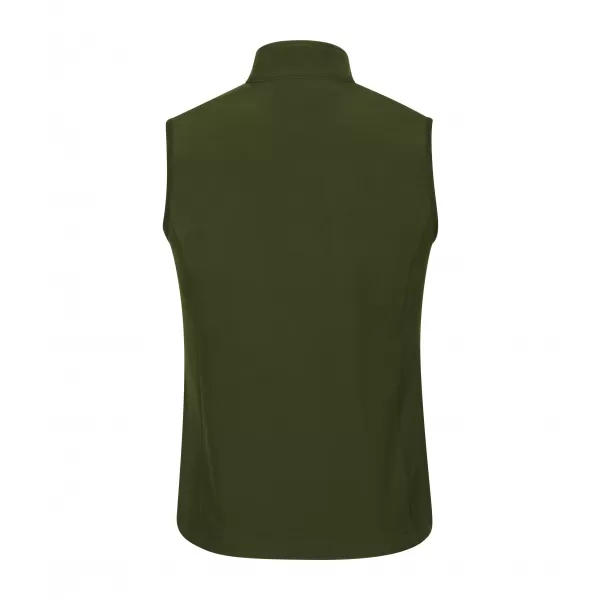  Moški softshell telovnik ALTISPORT NoPrint NP/ALM865 VOJAŠKI 