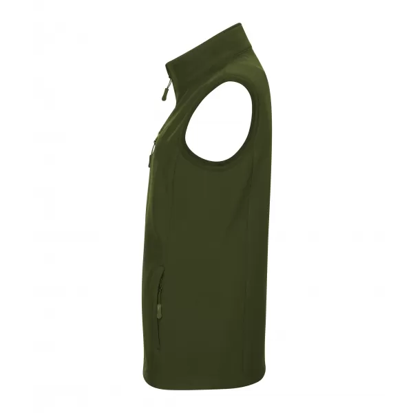  Ženski softshell telovnik ALTISPORT NoPrint NP/ALW965 VOJAŠKI 
