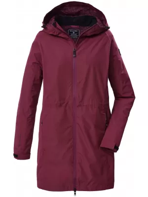 Ženska parka KILLTEC KOS 35 43936-499 BORDO