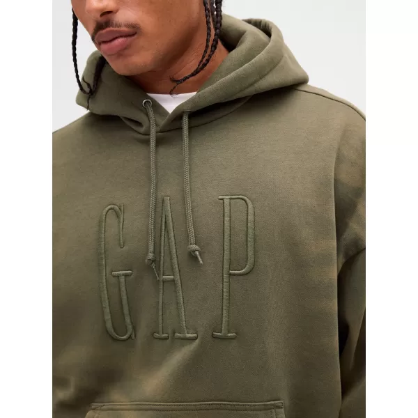  Moški pulover GAP CORP LOGO HOODIE PULLOVER 851641-00 ČRNI MAH 