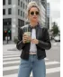 Ženska jakna DSTREET TY5568 ČRNA