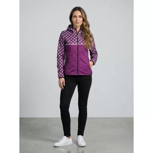  Ženska vrhunska softshell jakna ALTISPORT VOJ/ALW048JACK01 VIJOLIČNA 