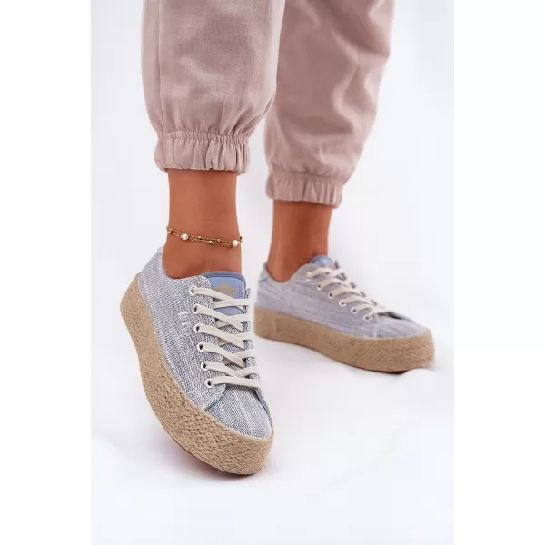  Ženske superge LEE COOPER LCW-25-02-3284 SVETLO MODRA 