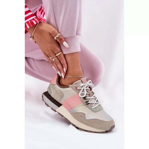  Ženske superge BIG STAR RR274243 PINK/SIVA Big Star Shoes 