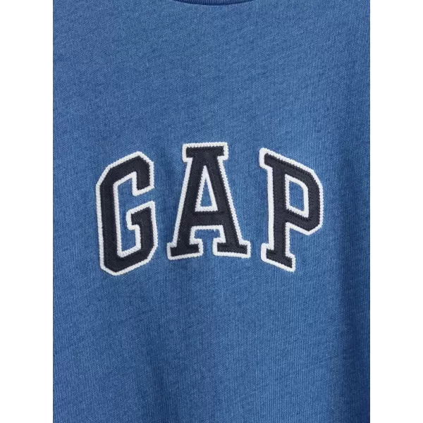  Moška majica s kratkimi rokavi GAP LOGO TEE 570044-45 SVETLO INDIGO 