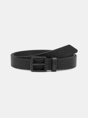 Moški pas UNDER ARMOUR M DRIVE PU BELT 1389942-001 ČRNA