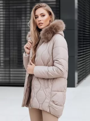 Ženska jakna DSTREET TY5494 BEŽ