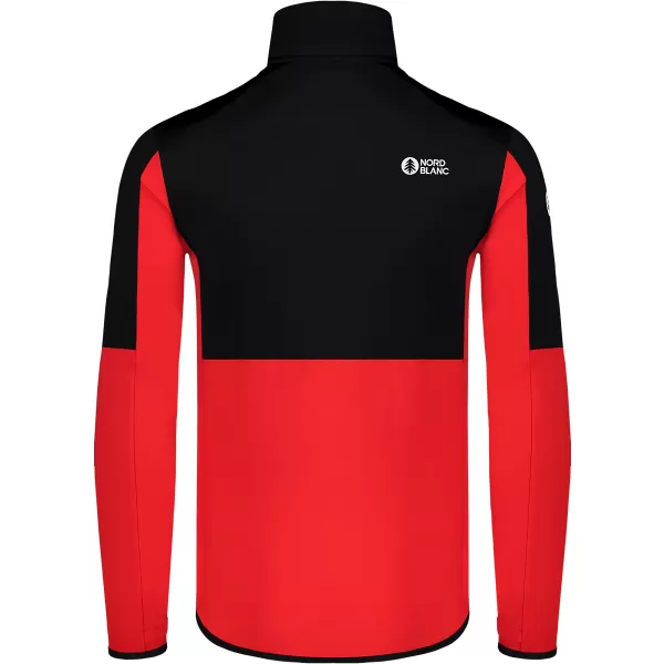  Moški powerfleece pulover NORDBLANC GROAN NBWFM8282 RDEČA 