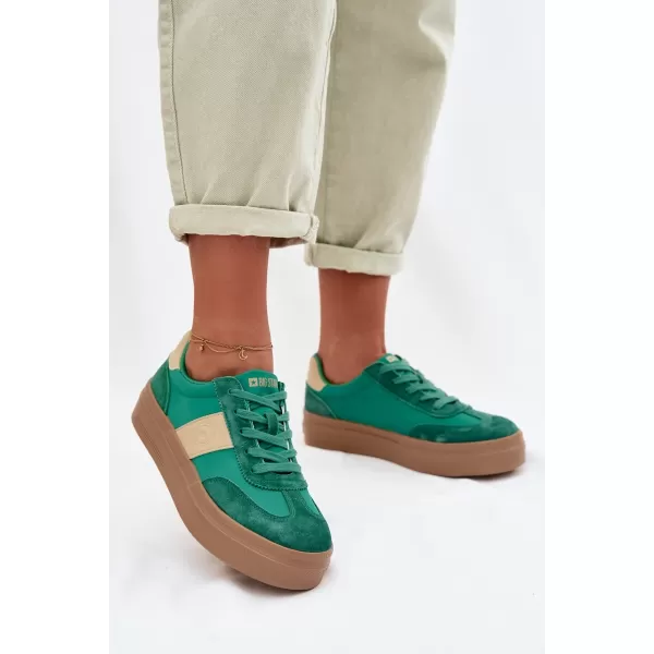  Ženske superge BIG STAR TT274163 GREEN Big Star Shoes 