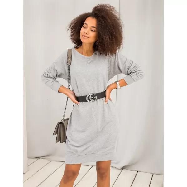  Obleka BASIC FEEL GOOD RV-TU-5184.93P SIVA 