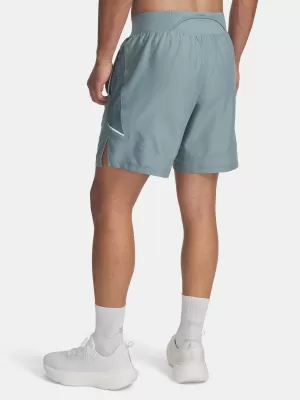 Moške kratke hlače UNDER ARMOUR UA LAUNCH PRO 2N1 7'' SHORTS 1376831-323 ZELENA