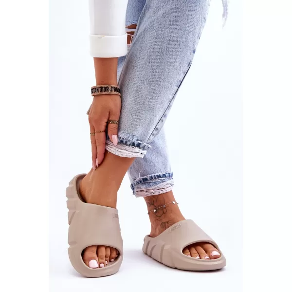  Ženski natikači BIG STAR LL274593 BEŽ Big Star Shoes 