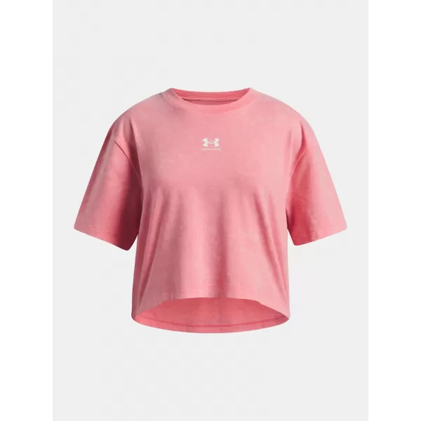  Dekliška majica s kratkimi rokavi UNDER ARMOUR UA G RIVAL WASH SS 6011673-600 ROZA 