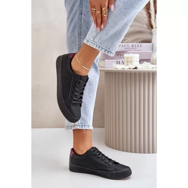  Ženske superge BIG STAR OO274A462 BLACK Big Star Shoes 