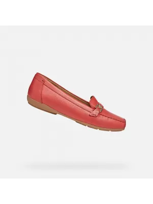 Ženski mokasini GEOX ANNYTAH MOC G012826 RDEČA