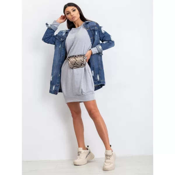  Obleka BASIC FEEL GOOD RV-TU-5184.93P SIVA 