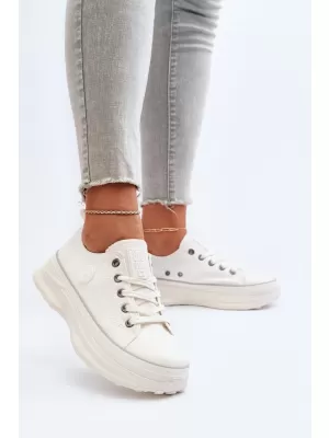 Ženske superge BIG STAR NN274126 WHITE Big Star Shoes