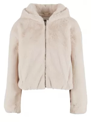Ženski pulover URBAN CLASSICS TB7934 BELI PESEK