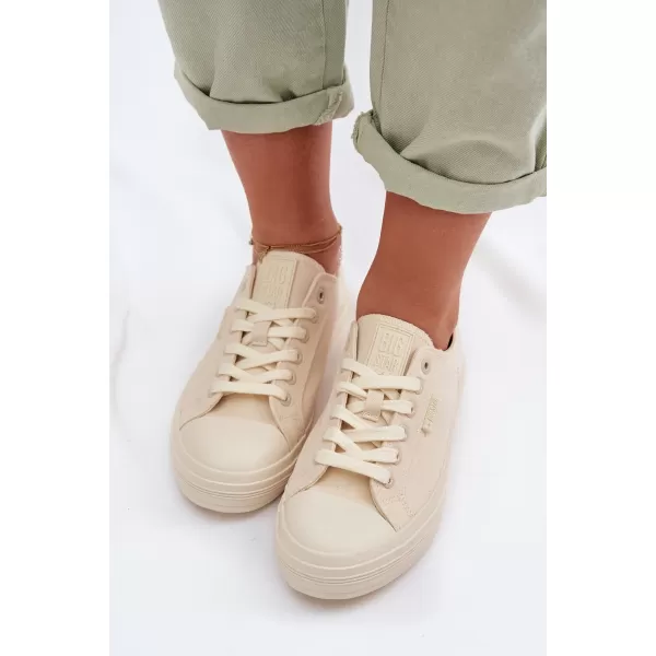  Ženske superge BIG STAR TT274818 BEIGE Big Star Shoes 