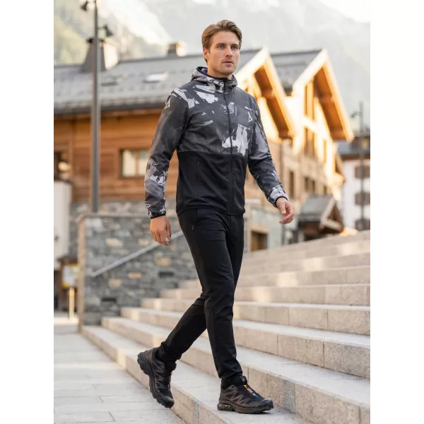  Moška vrhunska softshell jakna ALTISPORT VOJ/ALM125JACK01 MASKA/ČRN 