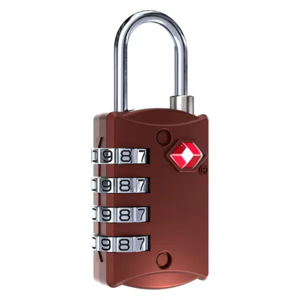  Zaklepanje CABINZERO TSA Travel Lock RDEČA SANGRIJA 