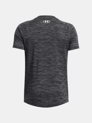 Fantovska majica s kratkimi rokavi UNDER ARMOUR UA TECH TEXTURED SS 1382790-001 ČRNA