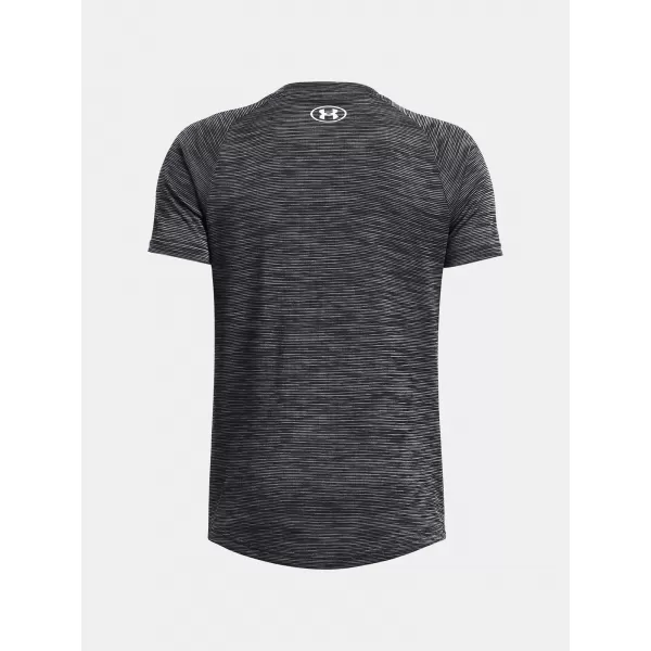  Fantovska majica s kratkimi rokavi UNDER ARMOUR UA TECH TEXTURED SS 1382790-001 ČRNA 
