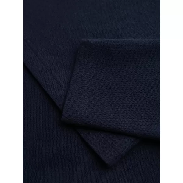  Moška majica s kratkimi rokavi OMBRE OM-POBL-0162 MORNARSKO MODRA 