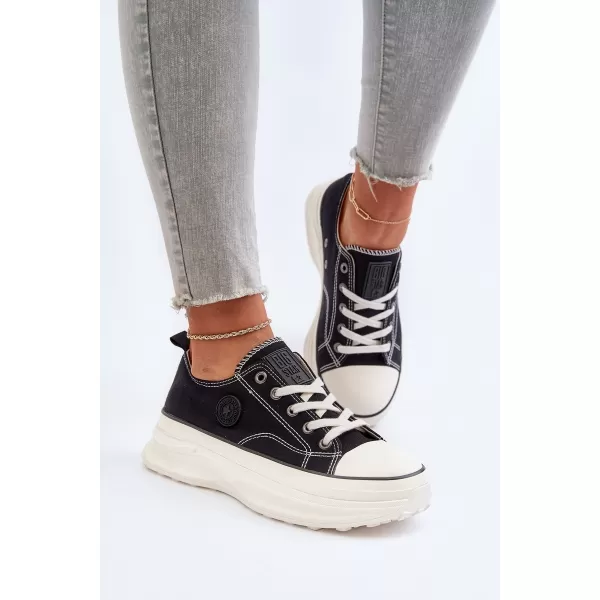  Ženske superge BIG STAR NN274125 BLACK Big Star Shoes 