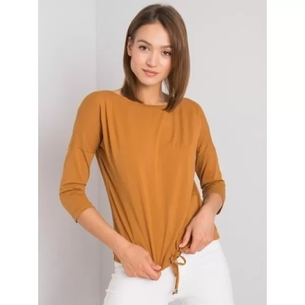  Ženska bluza BASIC FEEL GOOD RV-BZ-4691.37P SVETLO RJAVA 