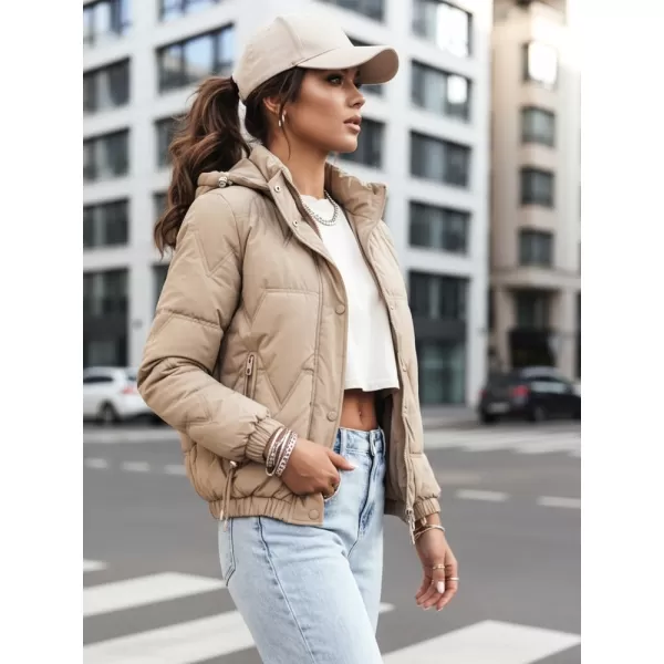  Ženska jakna DSTREET TY4177 BEŽ 