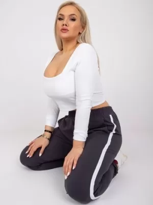 Ženske trenirke BASIC FEEL GOOD RV-DR-6643.95 GRAFIT