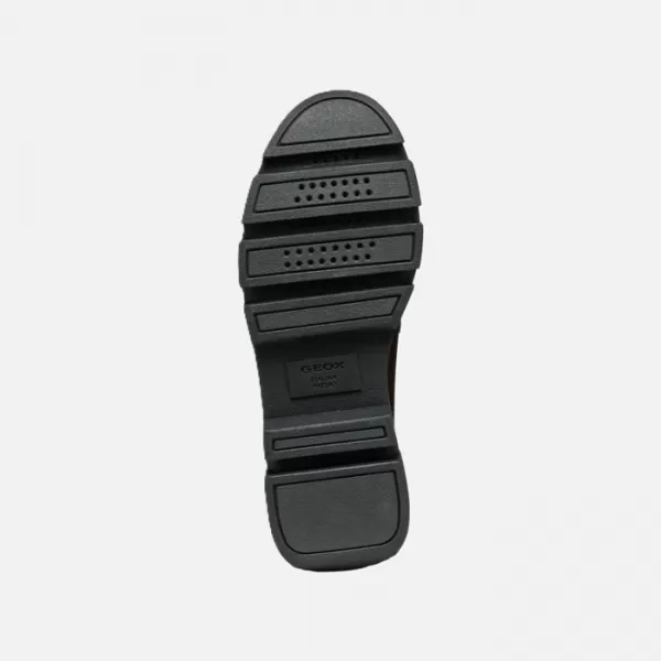  Ženski mokasini GEOX VILDE G004471 TEMNO RJAVA 