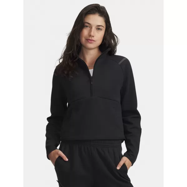  Ženski pulover UNDER ARMOUR UNSTOPPABLE FLC HZ 6003671-005 ČRNA 